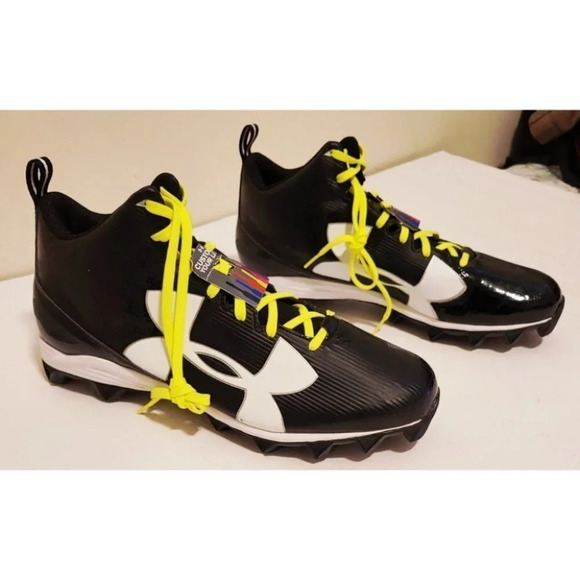 Men's Under Armor Crusher Football Cleats (size 16) - Picture 2 of 10